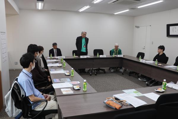 総会での学長あいさつ.JPG