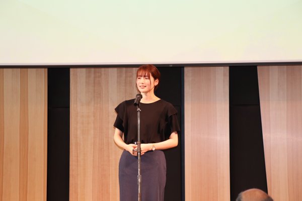 喜多岡 里彩 同窓会副会長　開会のご挨拶.JPG