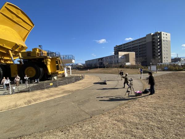 NHK SDGsのテーマソング　ダンスの撮影風景