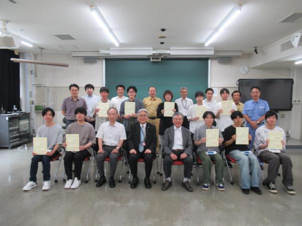 学長表彰（生産システム科学部３年・４年）.JPG