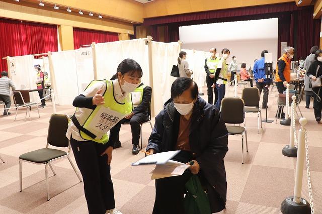 模擬訓練の様子　その１