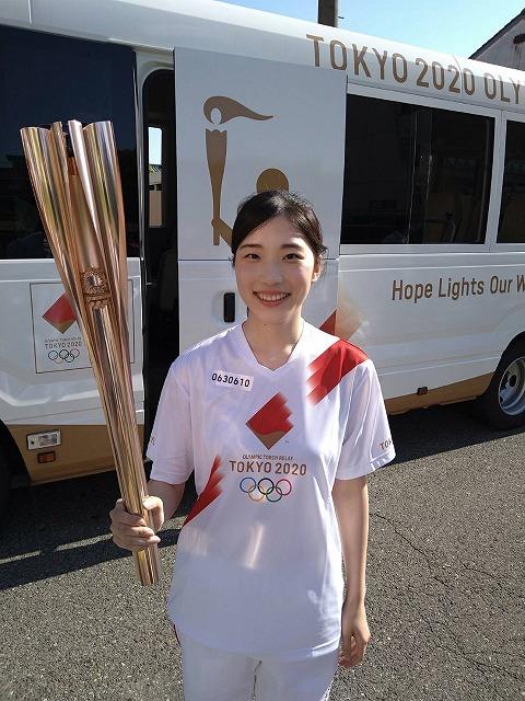 本学学生が、東京2020オリンピックの聖火ランナーを務めました